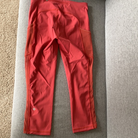 crop lulu leggings orange - Picture 3 of 7